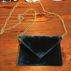 Velvet and Satin Crossbody